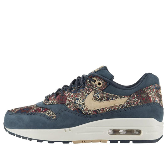 Nike Womens Air Max 1 QS Liberty - Armory Navy Tan 540855-402