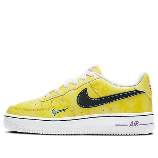 Air Force 1 Low GS 'Peace, Love, and Basketball' Speed Yellow/Black/Laser Blue DC7299-700