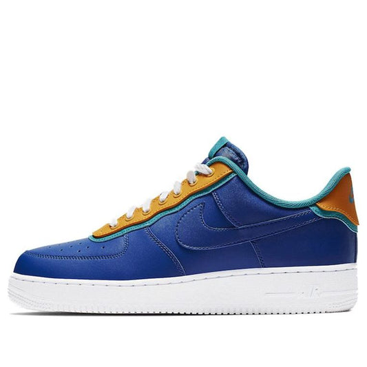 Nike Air Force 1 Low 'Double Layered - Indigo Force' Indigo Force/Canyon Gold-Spirit Teal-Indigo Force AO2439-401