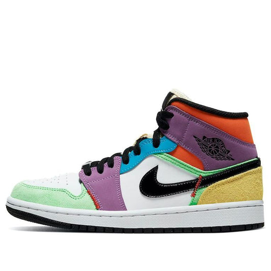 Womens WMNS Air Jordan 1 Mid SE Lightbulb CW1140-100