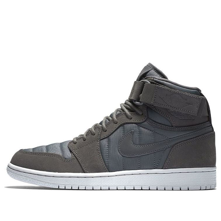 Air Jordan 1 High STRAP DARK GREY/DARK GREY-PURE PLATINUM 342132-005