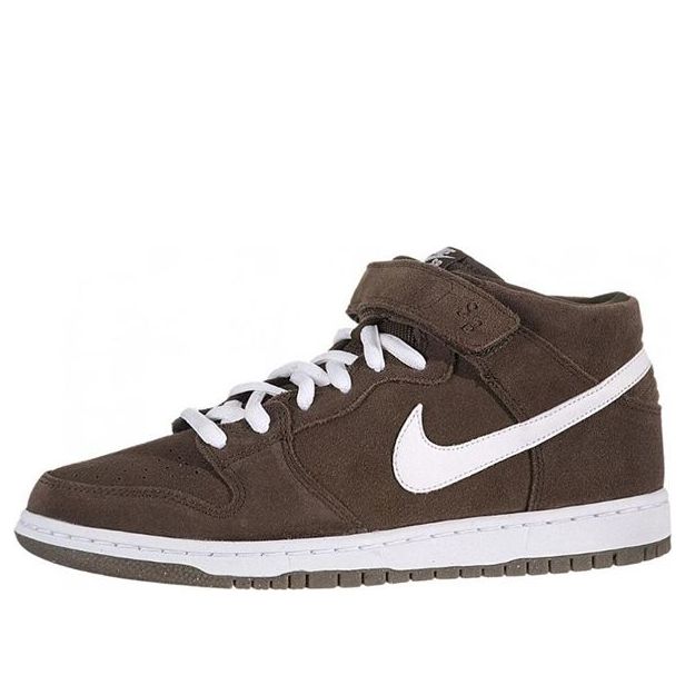 Nike Dunk Mid Pro Sb Brq Brown/White-Gm Drk Brwn 314383-219