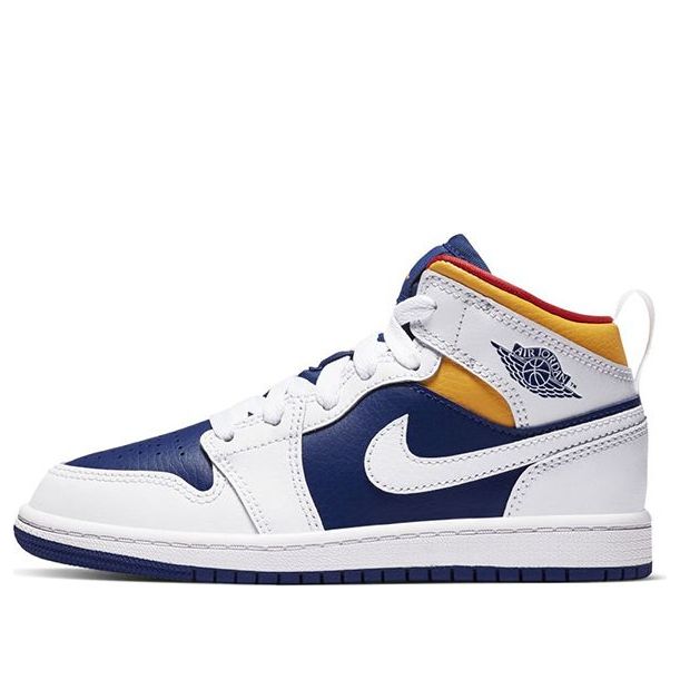 Air Jordan 1 Mid BP White Blue 640734-131