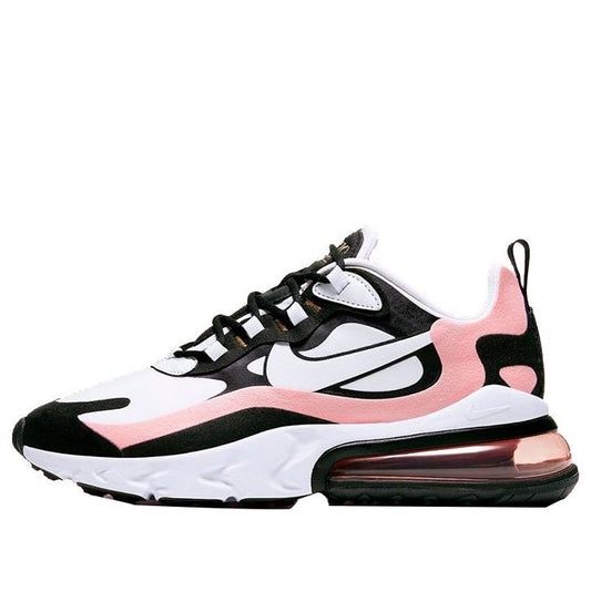 Nike Womens Air Max 270 React Black White Bleached Coral AT6174-005