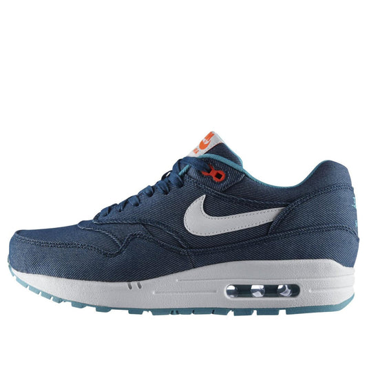 Nike Air Max 1 Prm 'Turquoise Denim' Midnight Turquoise/White/Sport Turquoise/Total Crimson 512033-313