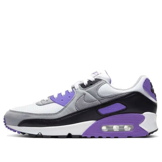 Nike Air Max 90 White Grey Purple CD0881-104 KICKSOVER