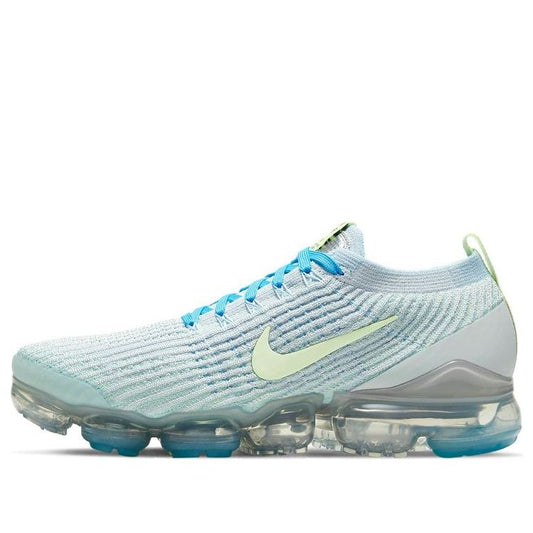 Nike Womens Air VaporMax 3 'Pure Platinum Baltic Blue' Pure Platinum/Baltic Blue/Metallic Silver/Barely Volt DC2051-001 KICKSOVER