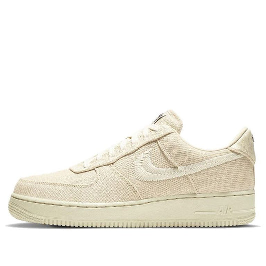 Nike Stussy x Air Force 1 Low 'Fossil' Fossil Stone/Sail/Off White CZ9084-200