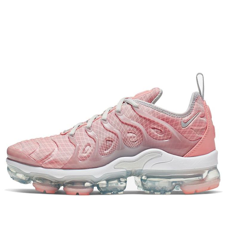 Nike Womens Air VaporMax Plus 'Bleached Coral' Bleached Coral/Metallic Platinum/Pure Platinum AO4550-603 KICKSOVER