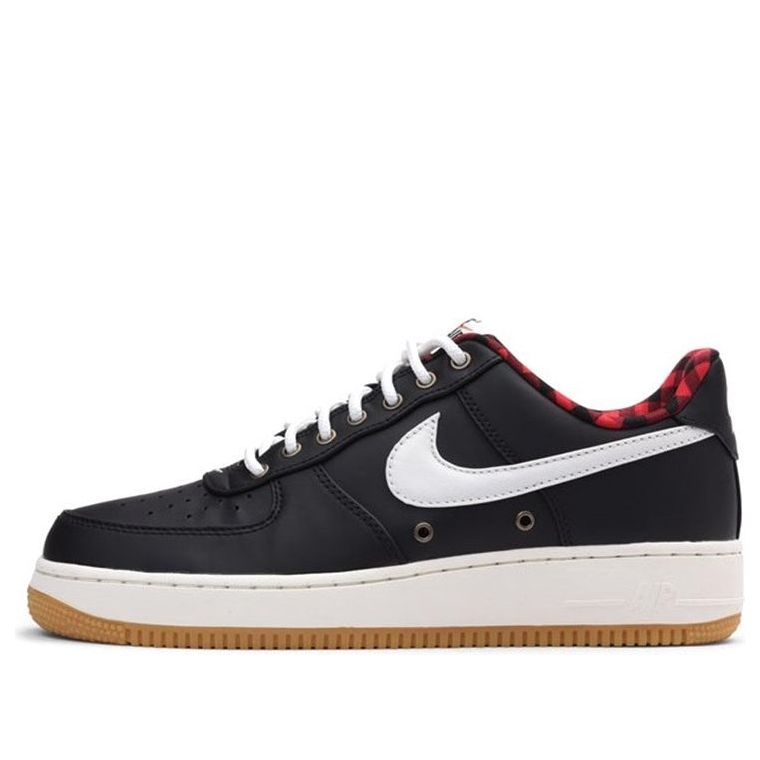 Nike Air Force 1 Low '07 LV8 'Lumberjack Pack' Black/Sail/Action Red/Gum Light Brown 718152-015