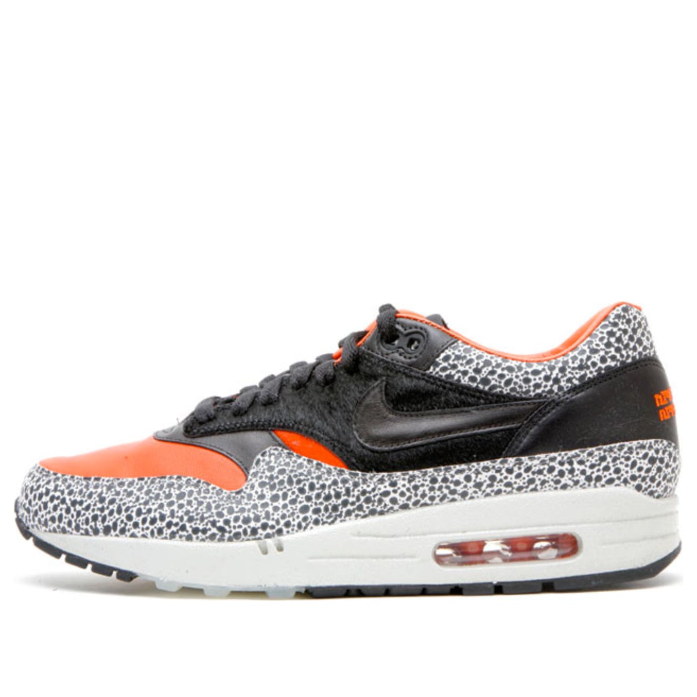 Nike Air Max 1 Supreme QK 'Keep Rippin Stop Slippin' Safety Orange/Black 332326-801