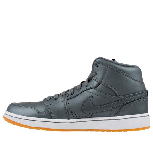 Air Jordan 1 Mid Nouveau 'Cool Grey' Cool Grey/White/Gum Light Brown/Cool Grey 629151-007