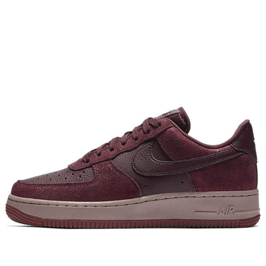 Nike Womens Air Force 1 Low '07 Premium 'Burgundy Crush' Burgundy Crush/Burgundy Crush 616725-603