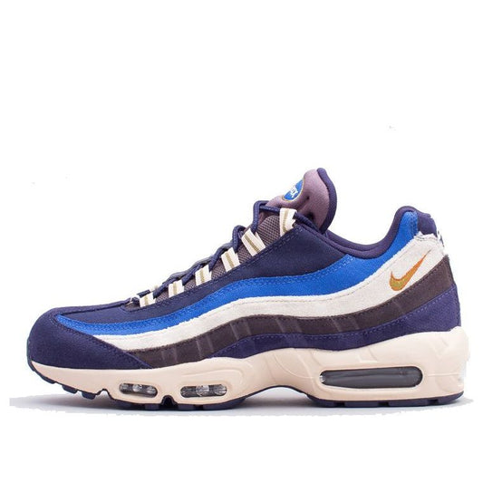 Nike Air Max 95 Premium 'Blackened Blue' Blackened Blue/Camper Green-Monarch 538416-404