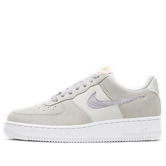 Nike Womens Air Force 1 Low '07 SE 'Pure Platinum' Pure Platinum/Summit White/Hyper Crimson/White CJ1647-001