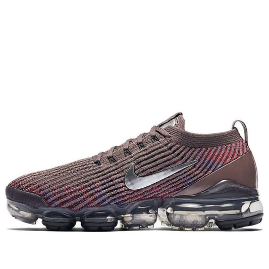 Nike Womens Air VaporMax Flyknit 3 'Plum Eclipse' Plum Eclipse/Metallic Silver AJ6910-200 KICKSOVER