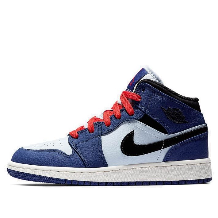 Air Jordan 1 Mid SE GS Deep Royal BQ6931-400