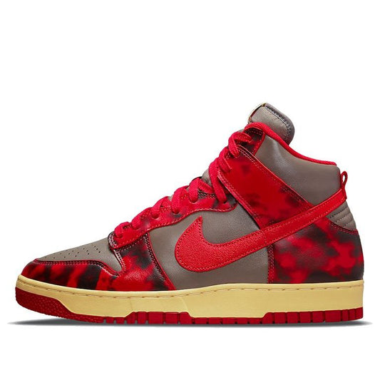 Nike Dunk High 1985 Red Acid Wash DD9404-600 sneakmarks