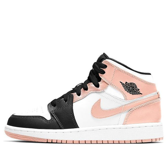 Air Jordan 1 Mid Crimson Tint (GS) Arctic Orange Black Toe (GS) 554725-133