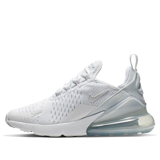 Nike Air Max 270 GS White Silver 943345-103 KICKSOVER