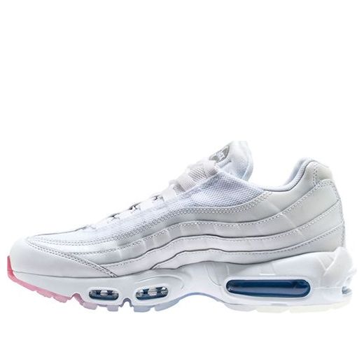 Nike Air Max 95 'Glacier Blue' White/Photo Blue-Glacier Blue-Metallic Silver AQ7981-100 sneakmarks