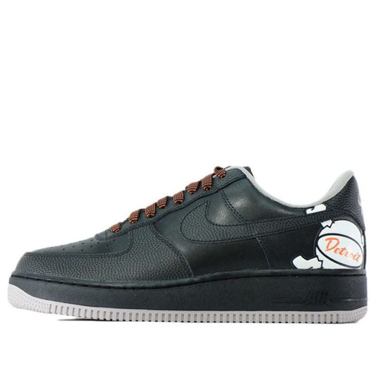 Nike Air Force 1 Low 'Detroit Away' Black/Black/Atmosphere Grey-Turf Orange CD7789-001