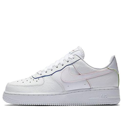 Nike Womens Air Force 1 Low 'Triple White' Triple White/Rose AQ4139-100