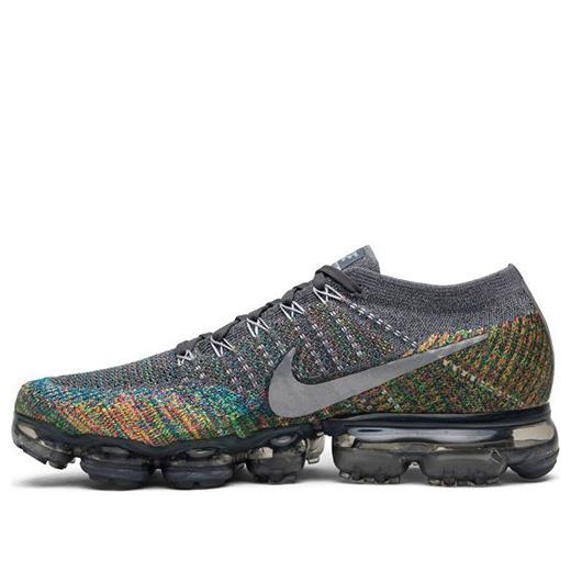 Nike Air VaporMax 'Grey Multi' Dark Grey/Reflect Silver-Blue Orbit 849558-019 KICKSOVER