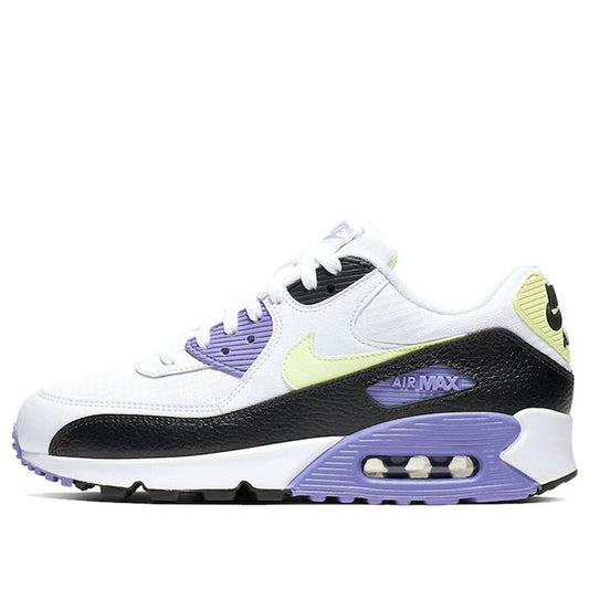 Nike Air Max 90 'Lavender' White/Barely Volt/Black 325213-142 KICKSOVER