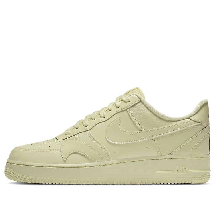 Nike Air Force 1 Low 'Misplaced Swoosh - Pale Yellow' Pale Yellow/Pale Yellow/Pale Yellow CK7214-700