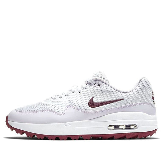 Nike Womens Air Max 1 G 'White Barely Grape' White/Barely Grape/Villain Red CI7736-103