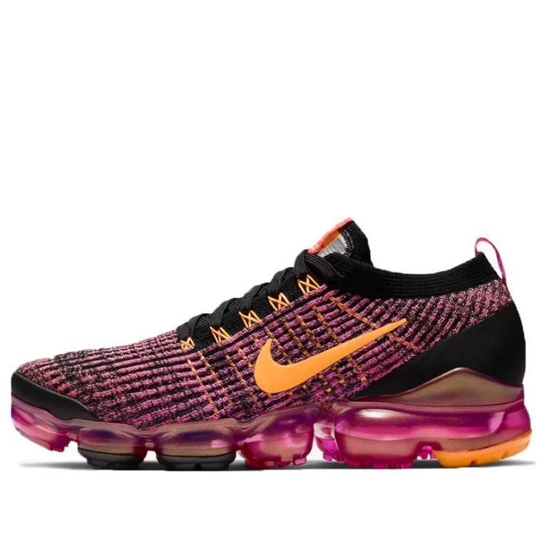 Nike Womens Air VaporMax Flyknit 3 Laser Fuchsia Orange AJ6910-600