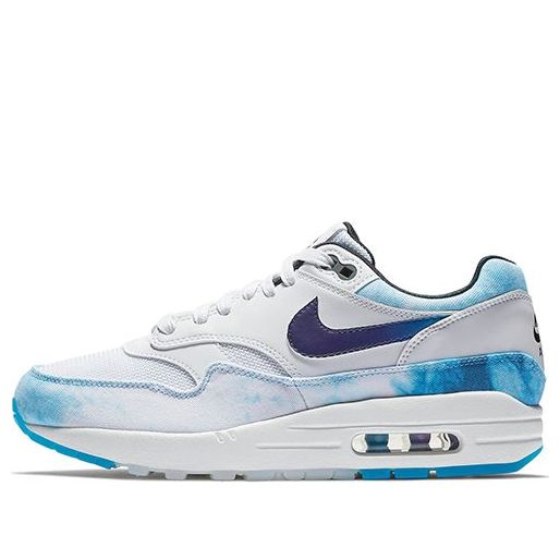 Nike Womens Air Max 1 'N7' White/Court Purple/Dark Obsidian AO2321-100