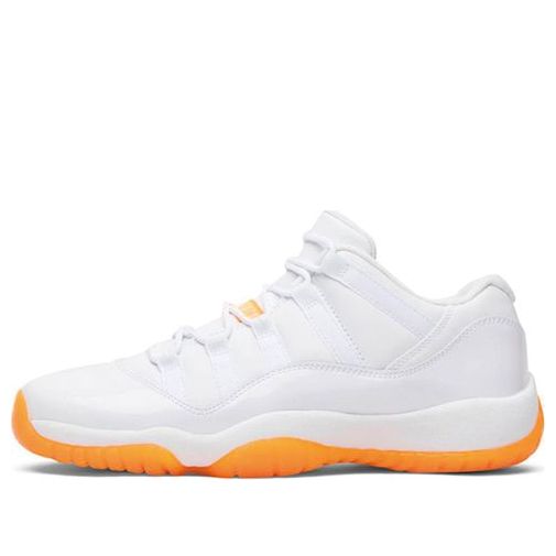 Womens WMNS Air Jordan 11 Retro Low 'Citrus' 2001 White/Citrus 833001-181