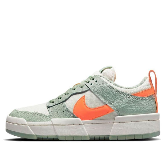 Nike Womens WMNS Dunk Low Disrupt 'Sea Glass Crimson' Sea Glass/Hyper Crimson/Steam/Sail DJ3077-001 sneakmarks