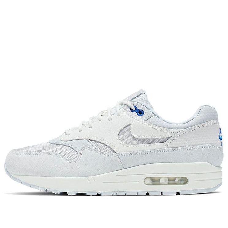 Nike Air Max 1 Premium 'Pure Platinum' Pure Platinum/Summit White/Racer Blue/Vast Grey 875844-011