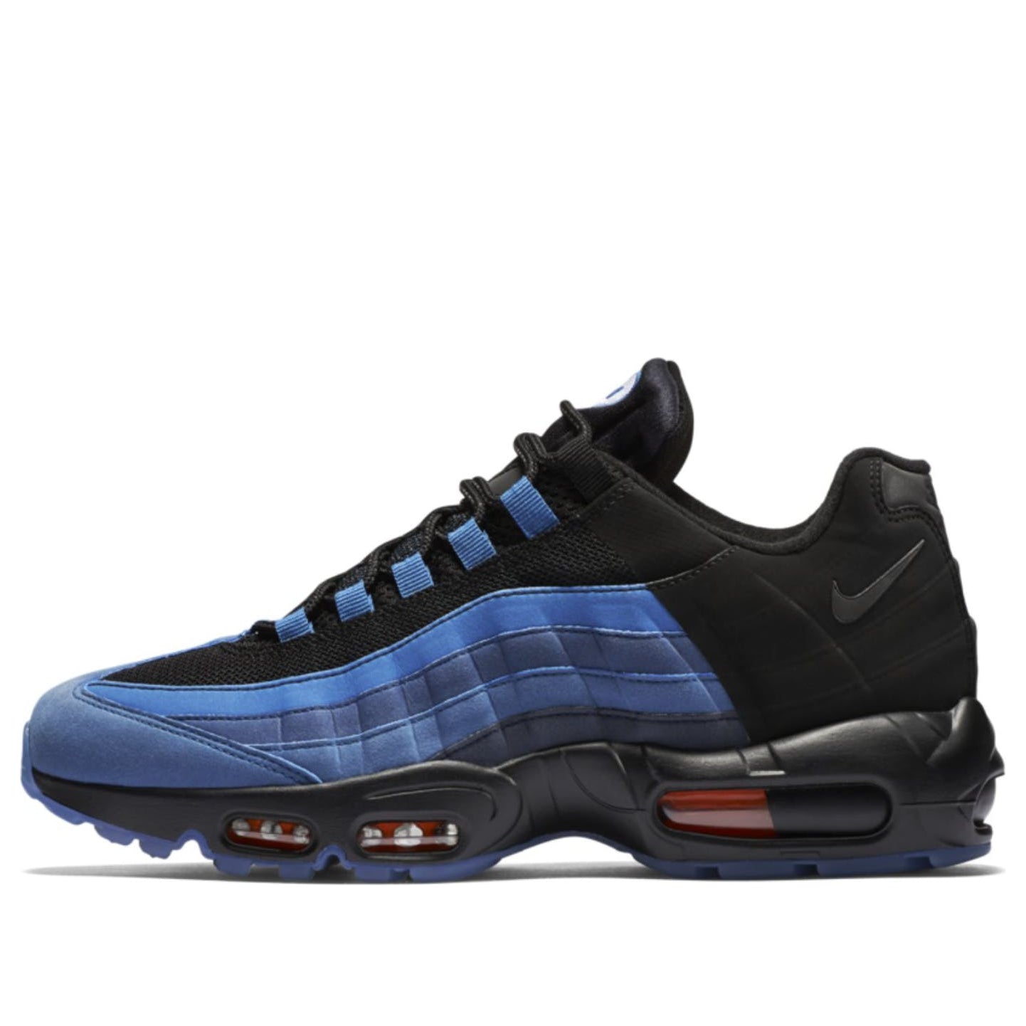 Nike LeBron James x Air Max 95 QS 'Gametime' Coastal Blue/Court Blue-Strong Blue 822829-444