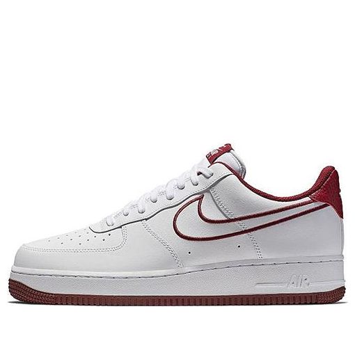 Nike Air Force 1 Low '07 Leather 'Team Red' White/Team Red AJ7280-100