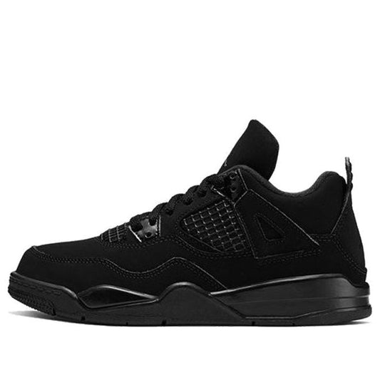 Air Jordan 4 Retro PS 'Black Cat' 2020 Black/Black/Light Graphite BQ7669-010