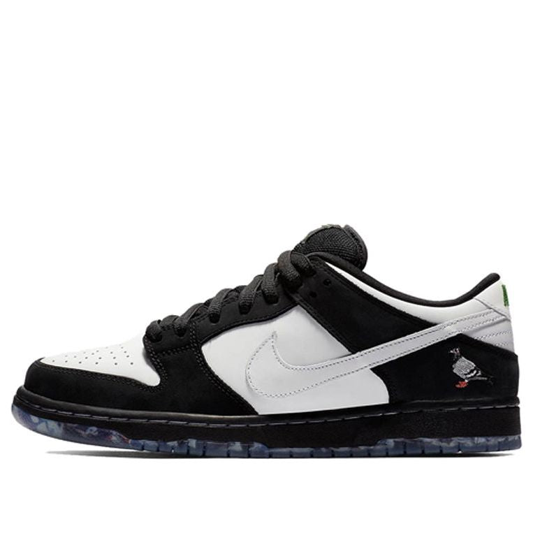 Nike SB Skateboard Dunk Low Pro OG QS Panda Pigeon BV1310-013 sneakmarks