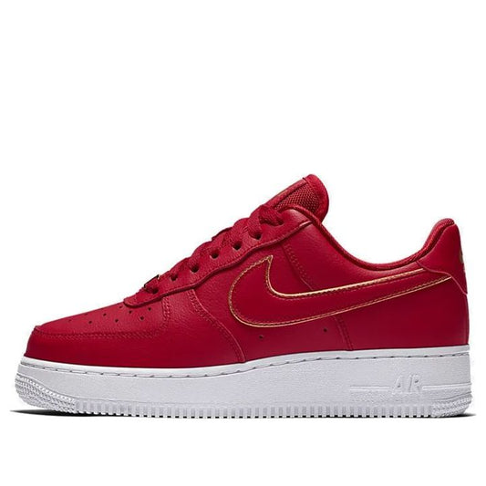 Nike Womens Air Force 1 Low 'Red Gold Swoosh' AO2132-602