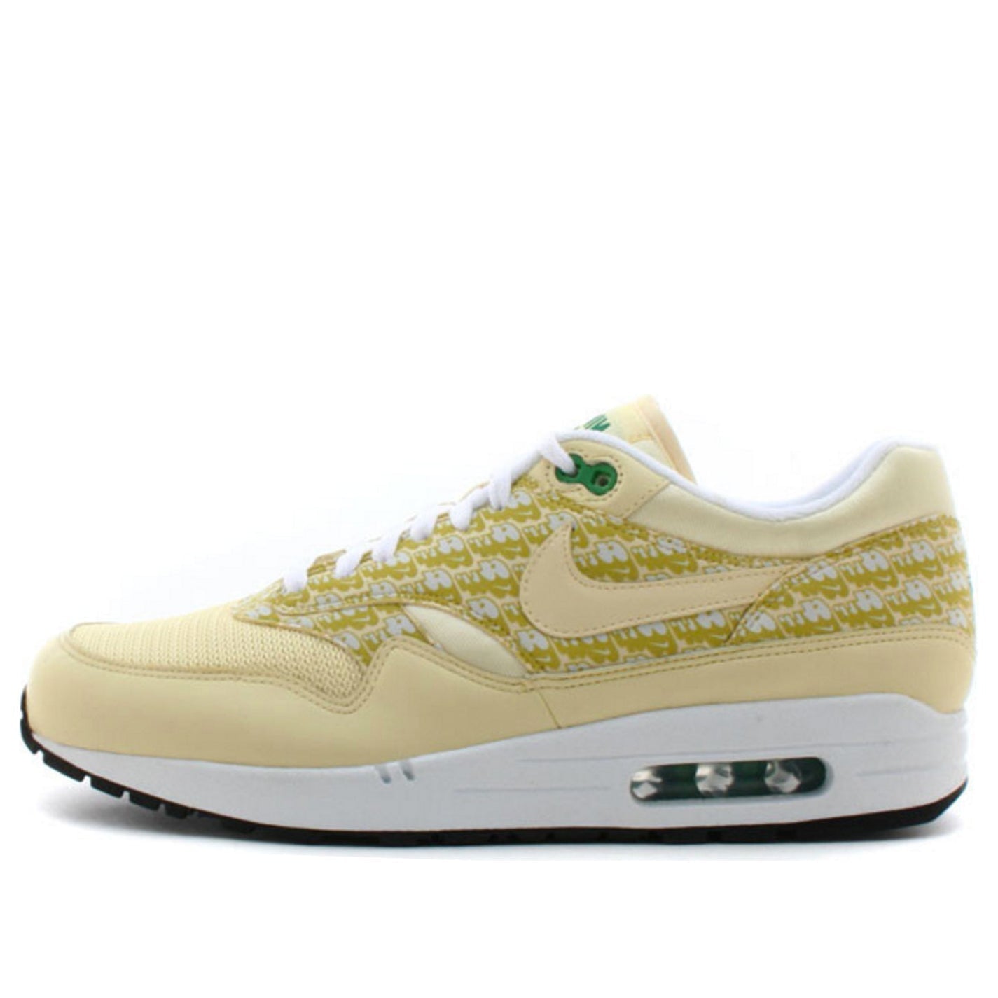 Nike Air Max 1 'Powerwall - Lemonade' Lemonade/Lemonade/White 314199-771