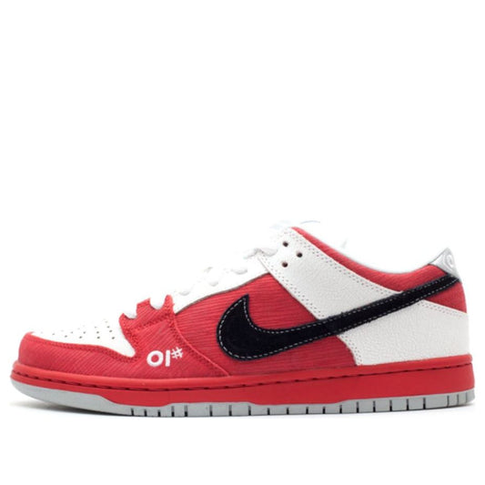 Nike Dunk Low Premium SB Skateboard 'Roller Derby' Varsity Red/Black-White-Wolf Grey 313170-601 sneakmarks