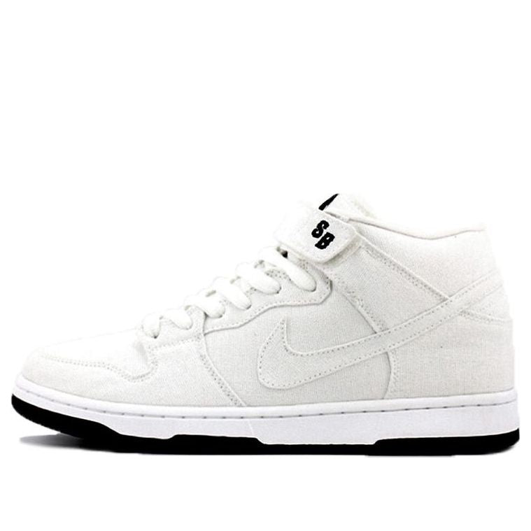 Nike Dunk Mid Pro Sb White/White 314383-111 sneakmarks