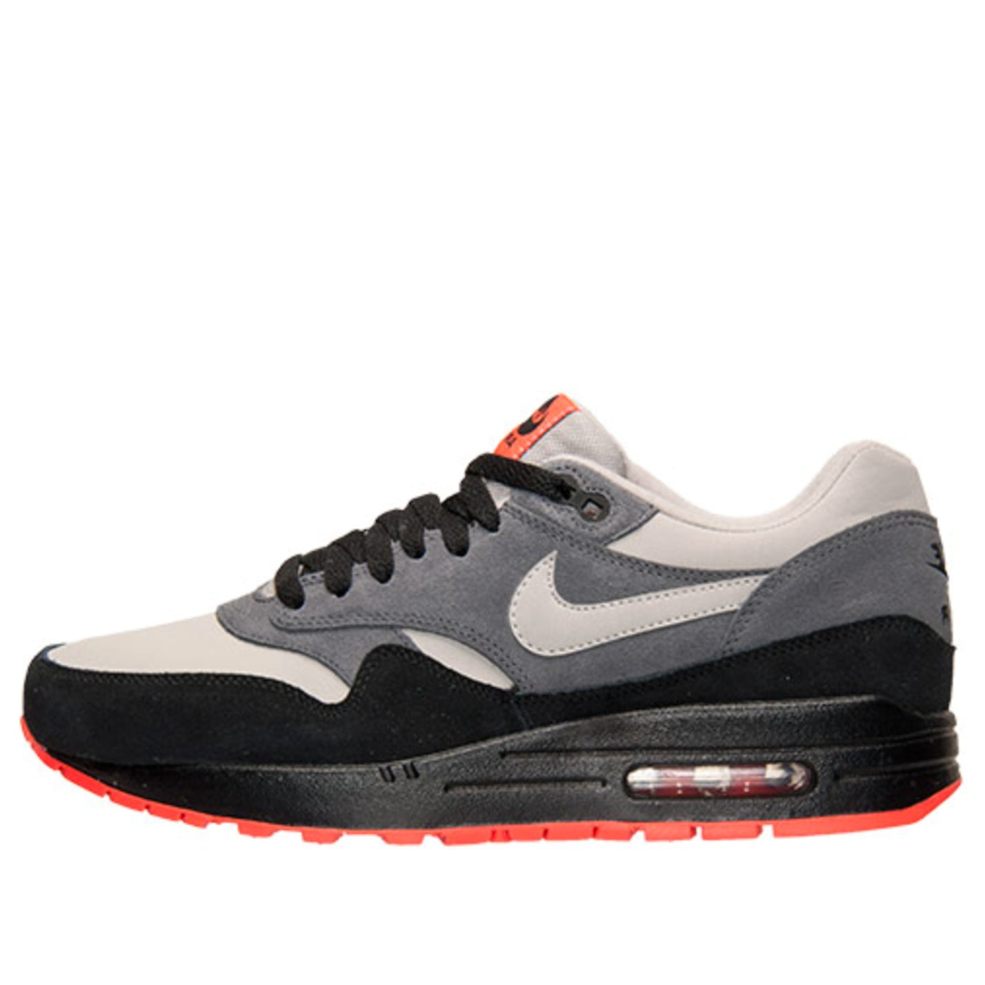 Nike Air Max 1 LTR Leather 'Granite Dark Grey' Granite/Granite/Dark Grey/Black 654466-004