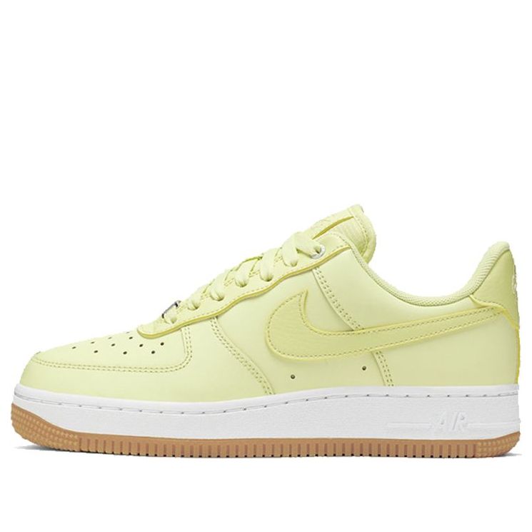 Nike Womens Air Force 1 Low Premium Luminous Green Luminous Green/Gum Medium Brown-White 896185-302