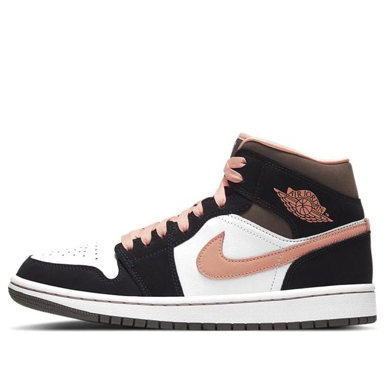 Womens WMNS Air Jordan 1 Mid SE Peach Mocha DH0210-100