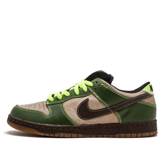 Nike Dunk Low Pro SB Skateboard 'Jedi' Khaki/Baroque Brown-Safari 304292-222 sneakmarks