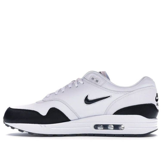 Nike Air Max 1 Premium SC Jewel 'Black Swoosh' White/Black 918354-100