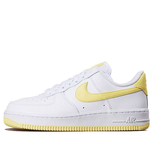 Nike Womens Air Force 1 Low '07 'Bicycle Yellow' White/Bicycle Yellow/White AH0287-106